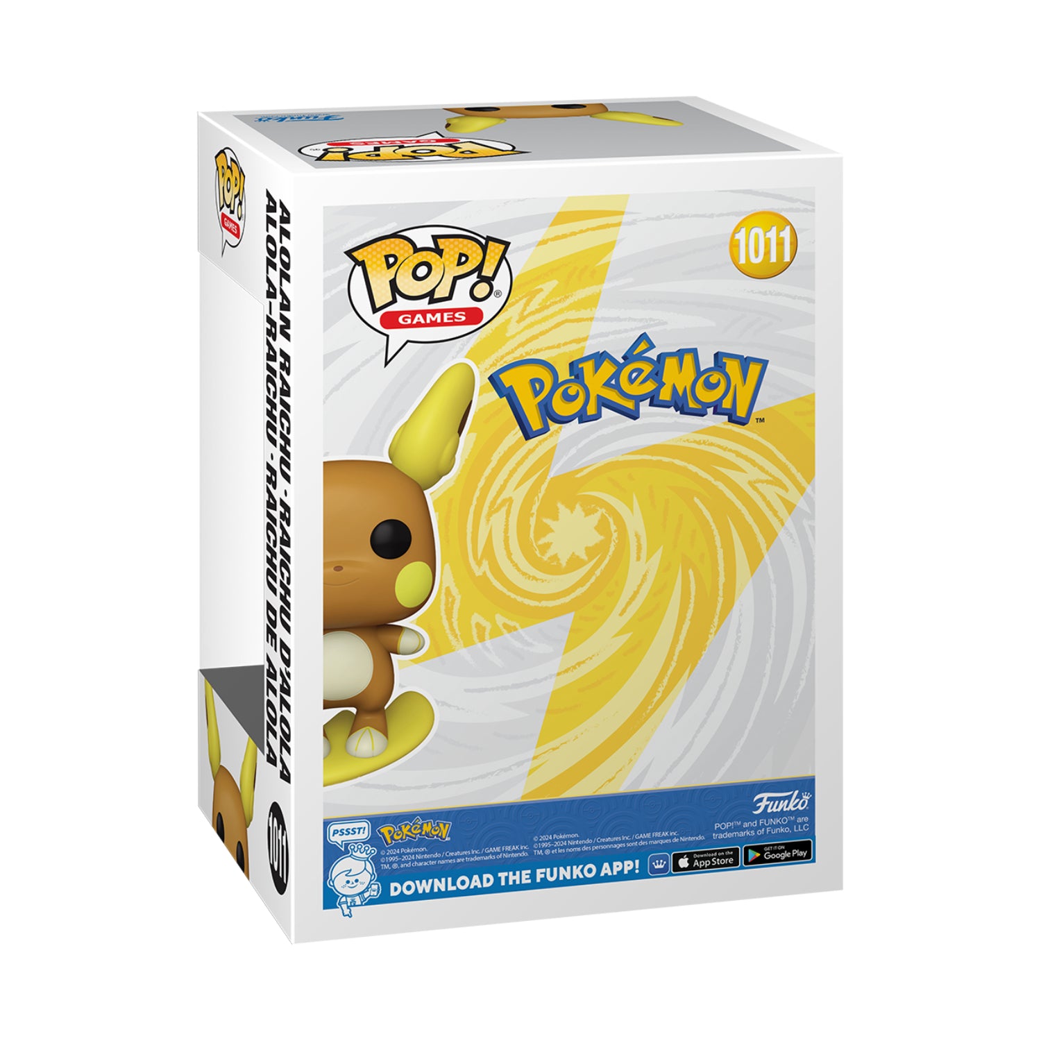 Funko Pop! Games: Pokemon - Alolan Raichu