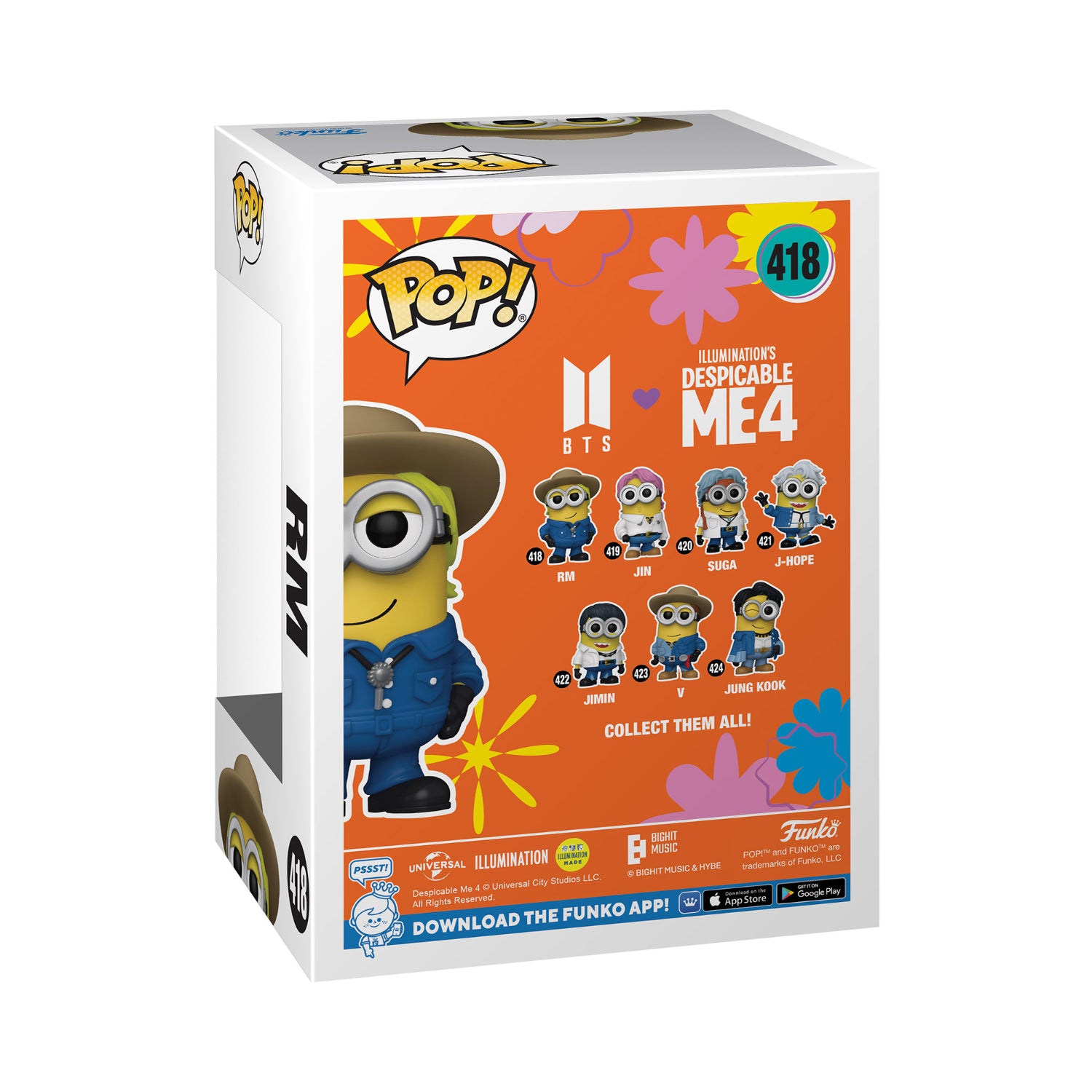 Funko Pop! Illuminations Despicable Me 4: Minions - RM (Minion)