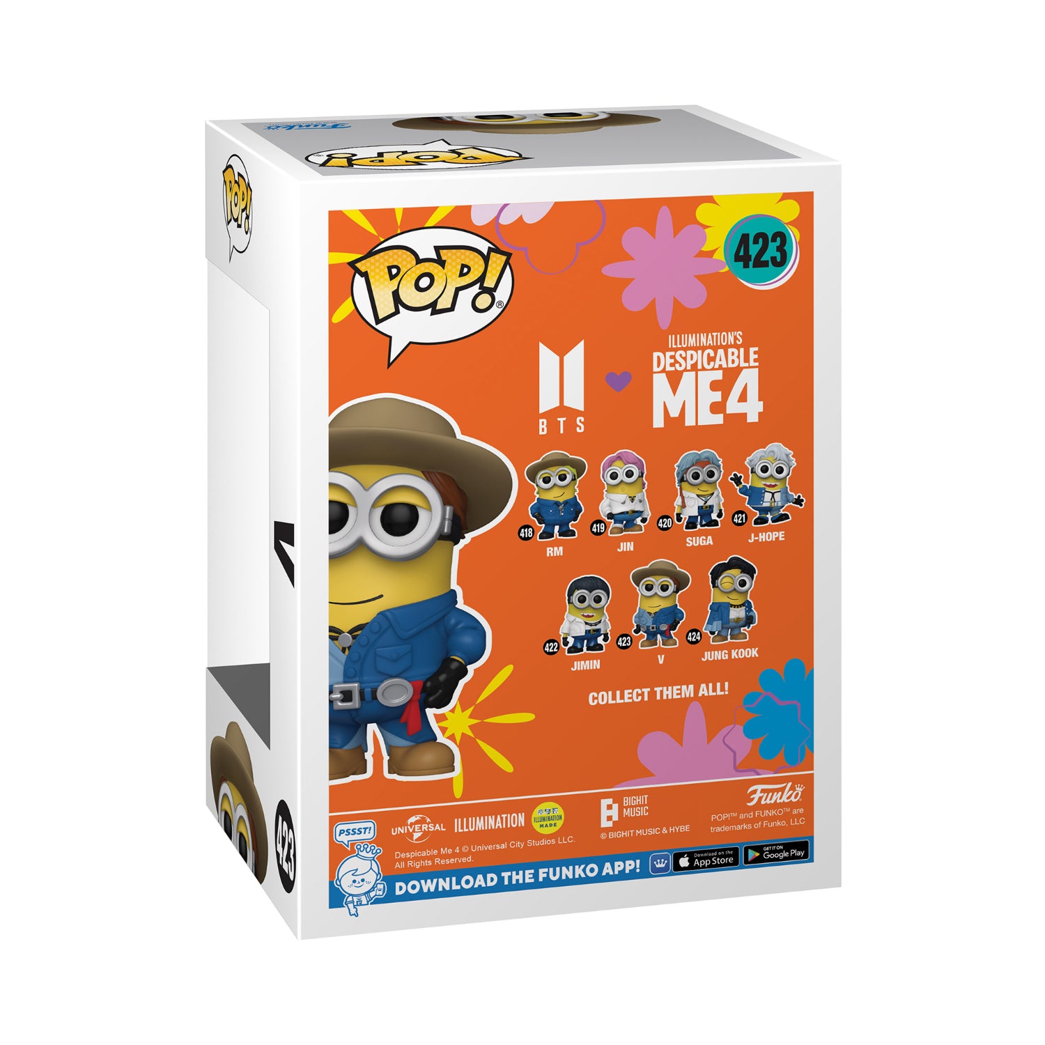 Funko Pop! Movies: Despicable Me 4 - V (Minion)