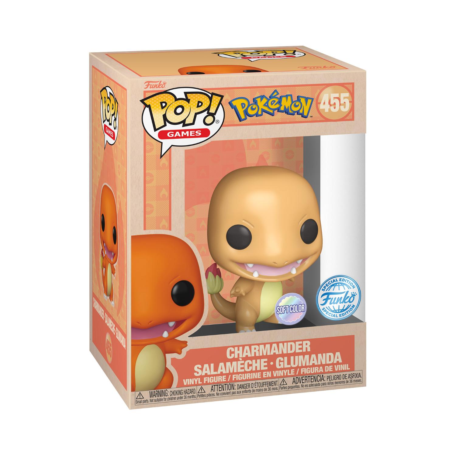 Funko Pop! Games: Pokemon - Charmander Salameche Glumanda (Special Edition)
