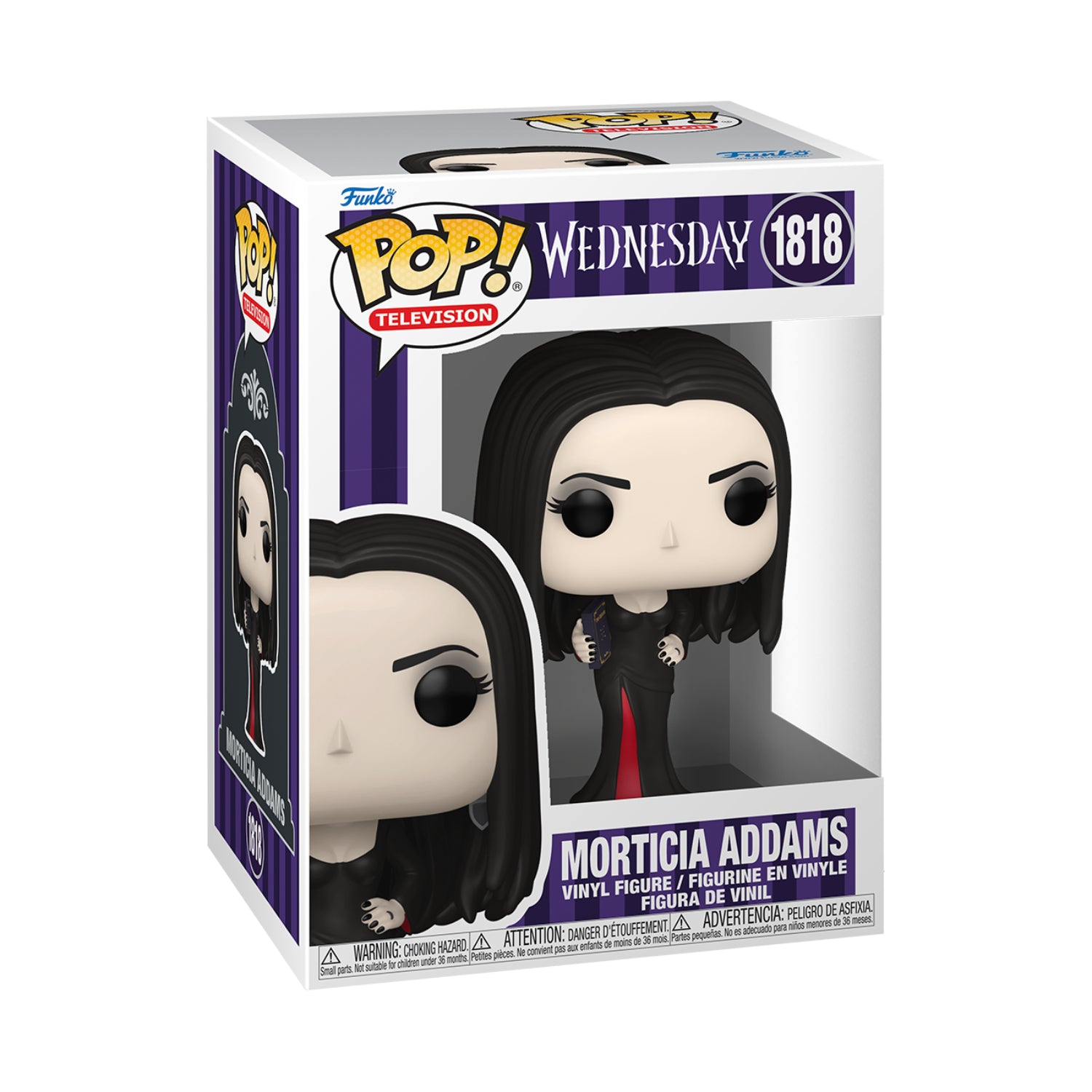 Funko Pop! Television: Wednesday - Morticia Addams With Book of Shadows