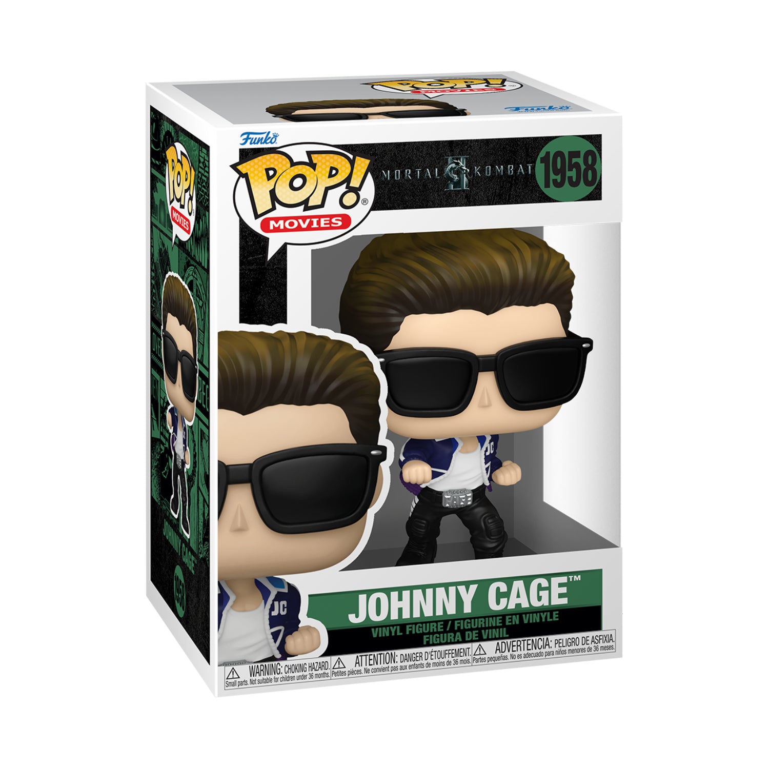 Funko Pop! Movies: Mortal Kombat - Johnny Cage