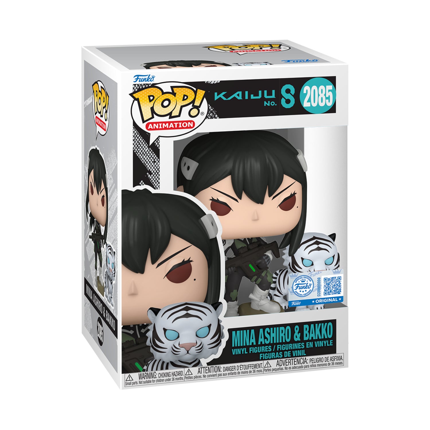 Funko Pop! Animation: Kaiju No. 8 - Mina Ashiro and Bakko (Special Edition)