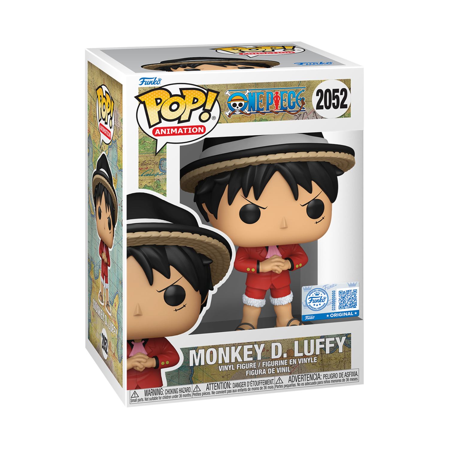 Funko Pop! Animation: One Piece - Monkey D.Luffy(Special Edition)