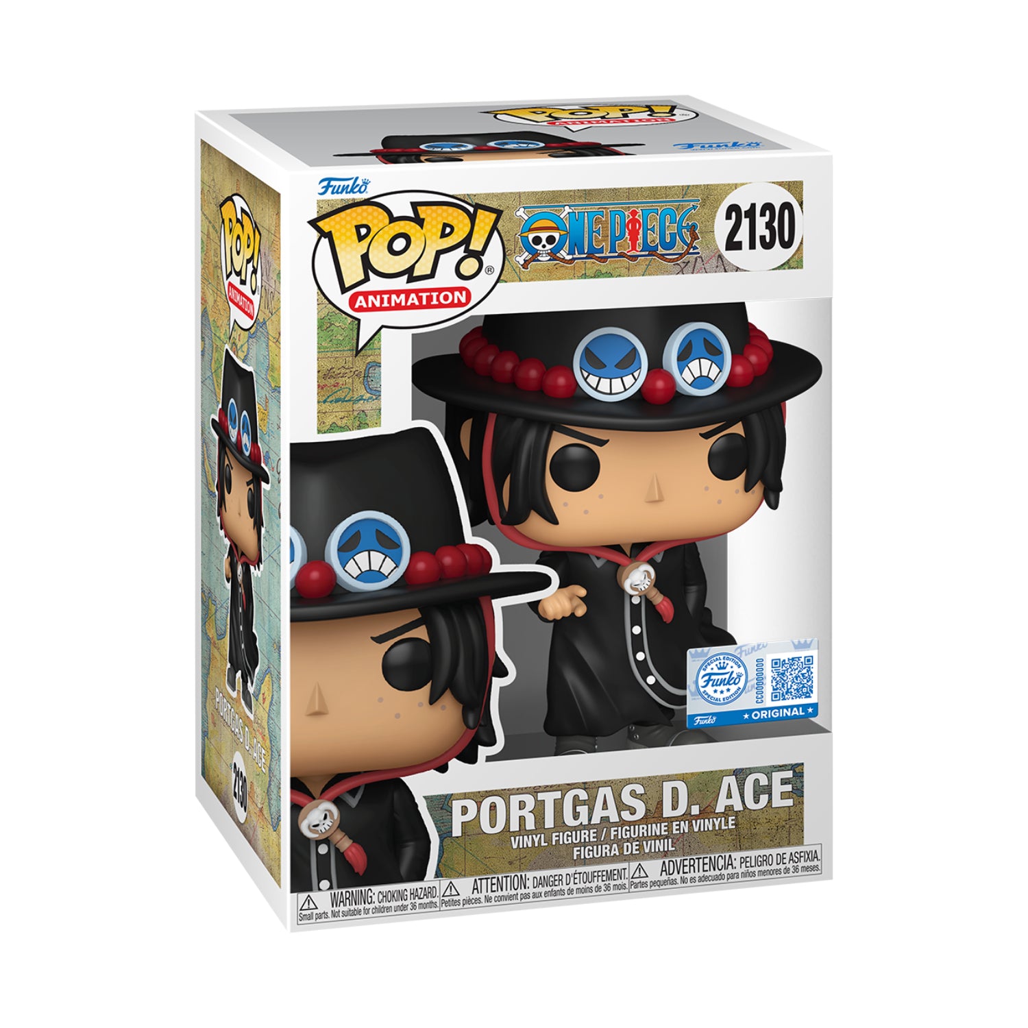 Funko Pop! Animation: One Piece - Portgas D. Ace(Special Edition)