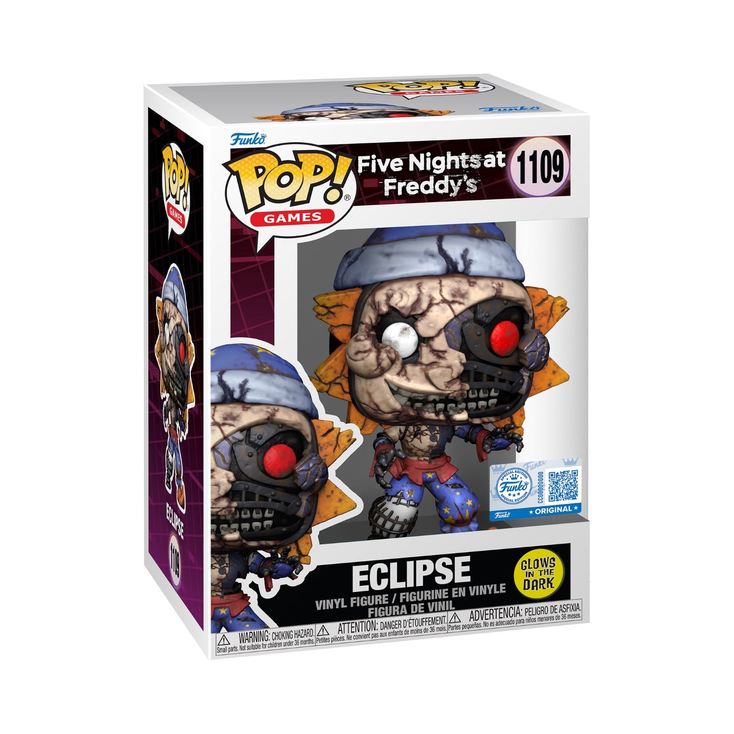 Funko Pop! Games: Five Nights At Freddys - Eclipse (Glows In The Dark)(Special Edition)