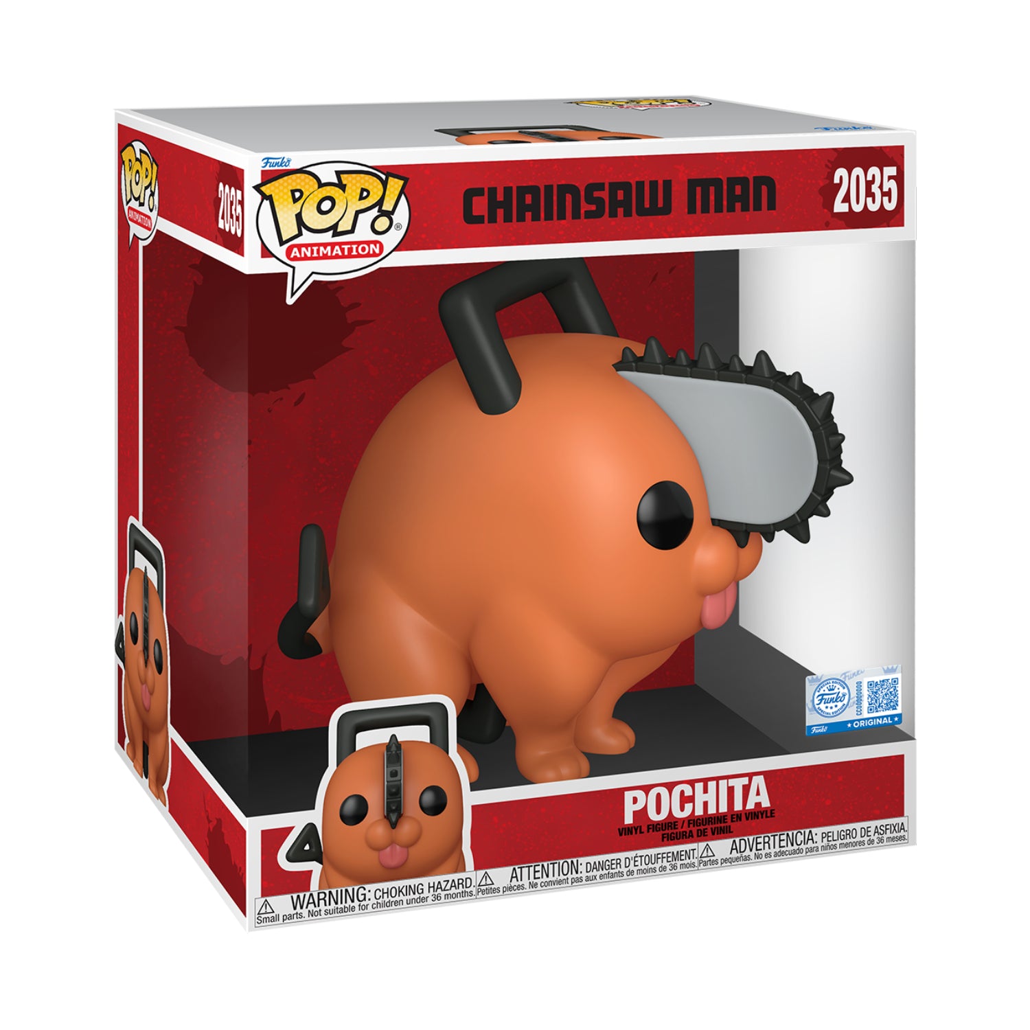 Funko Pop! Jumbo Animation: Chainsaw Man - Pochita