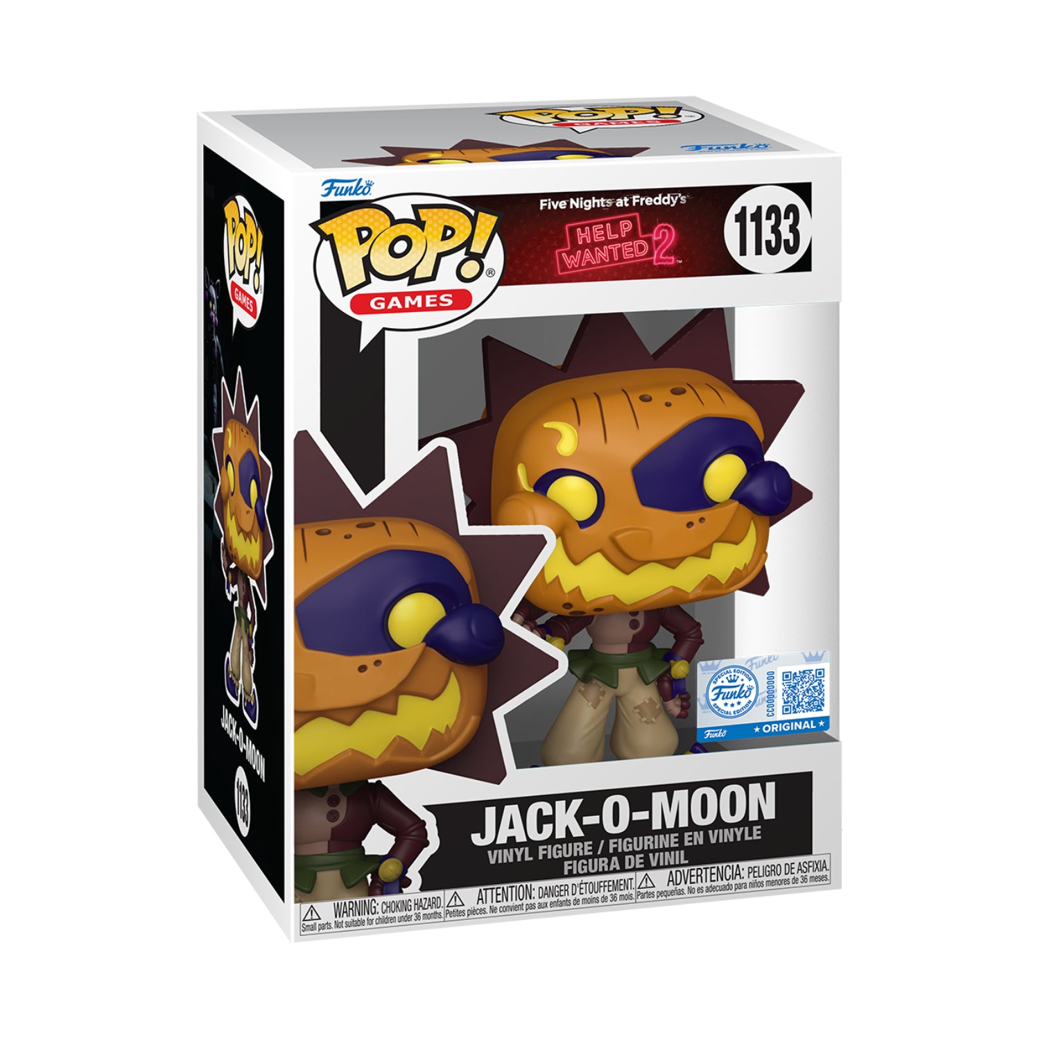 Funko Pop! Games: Five Nights At Freddys - Jack-O-Moon(Special Edition)