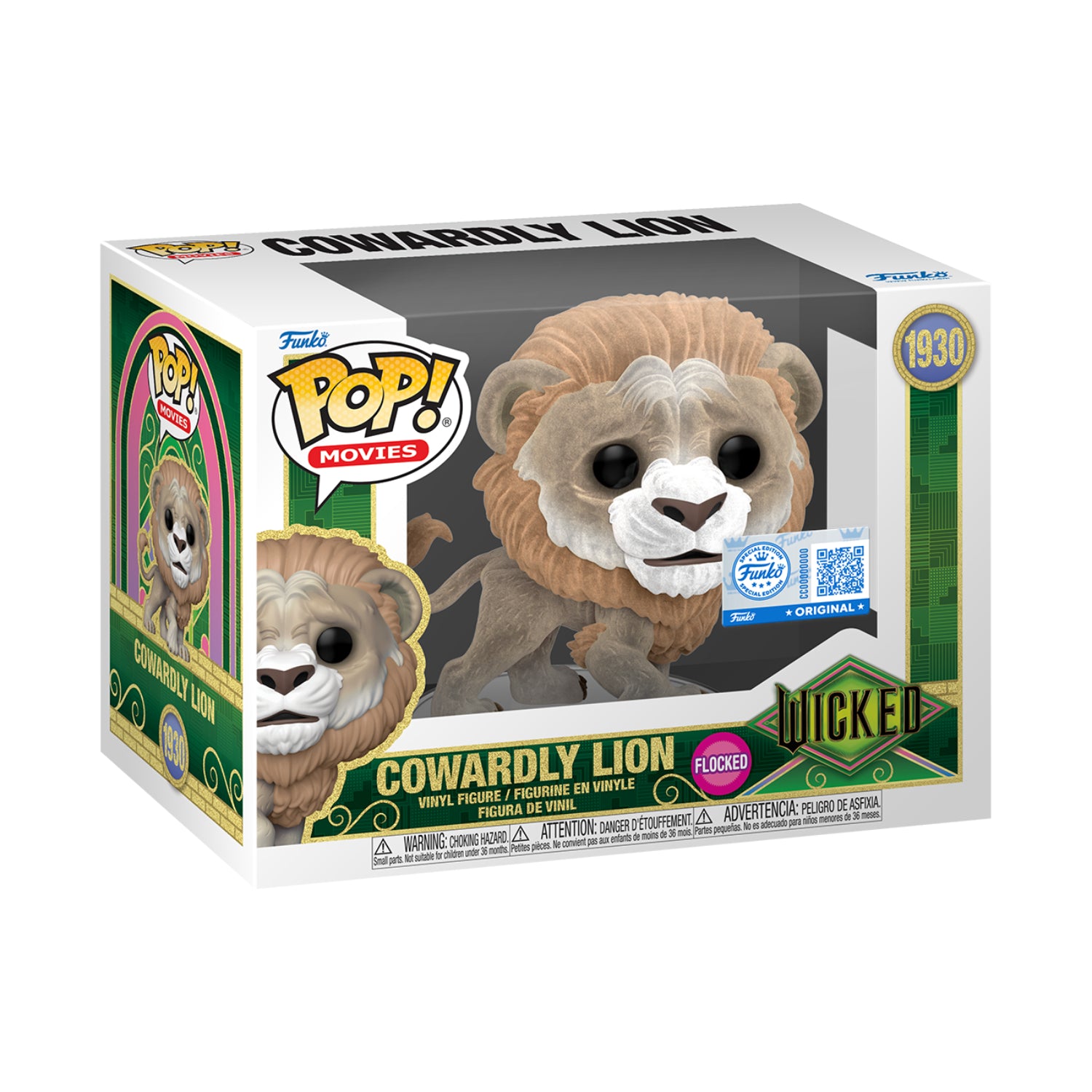 Funko Pop! Movies: Wicked - Cowardly Lion(Special Edition)