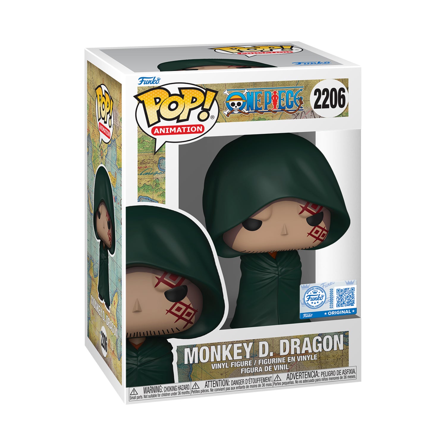 Funko Pop! Animation: One Piece - Monkey D. Dragon(Special Edition)