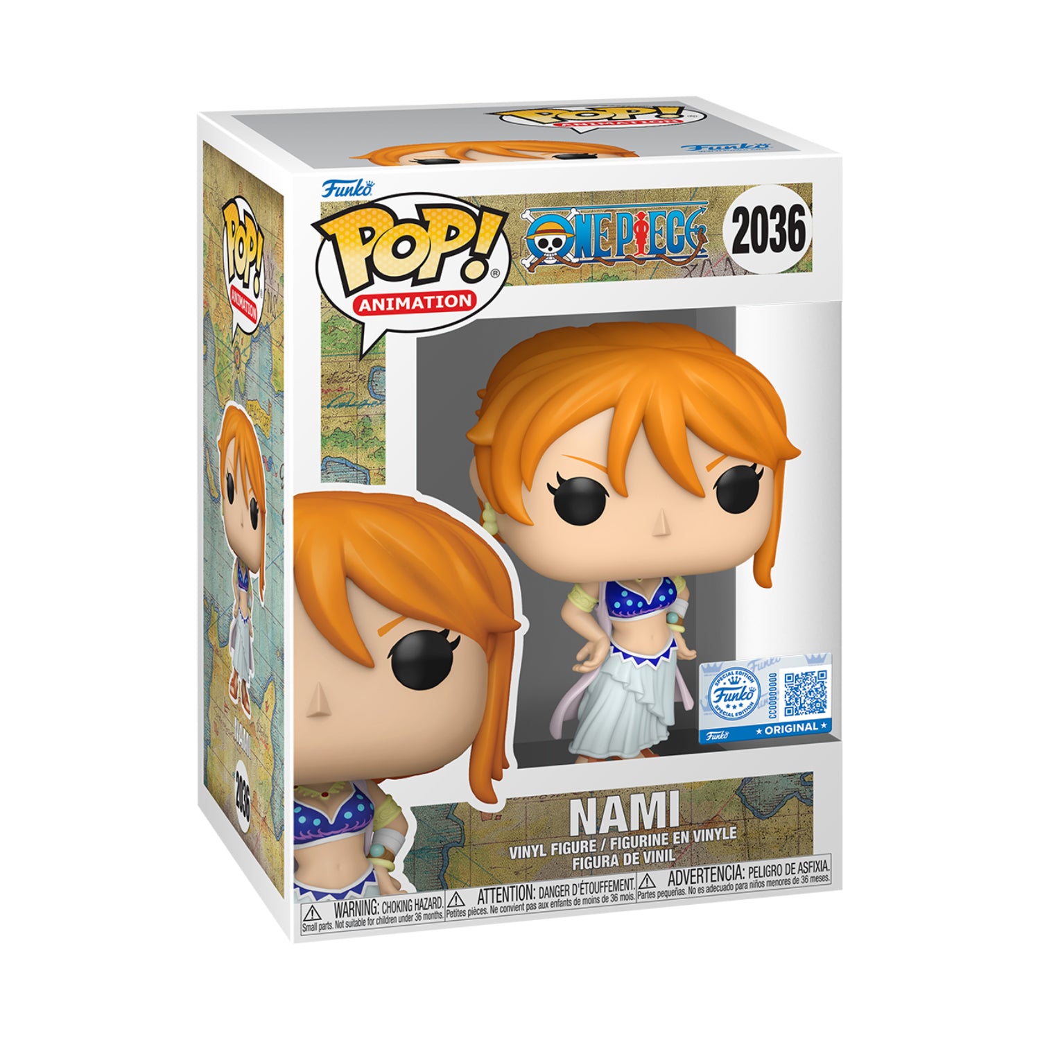Funko Pop! Animation: One Piece - Nami (Alabasta Arc)(Special Edition)