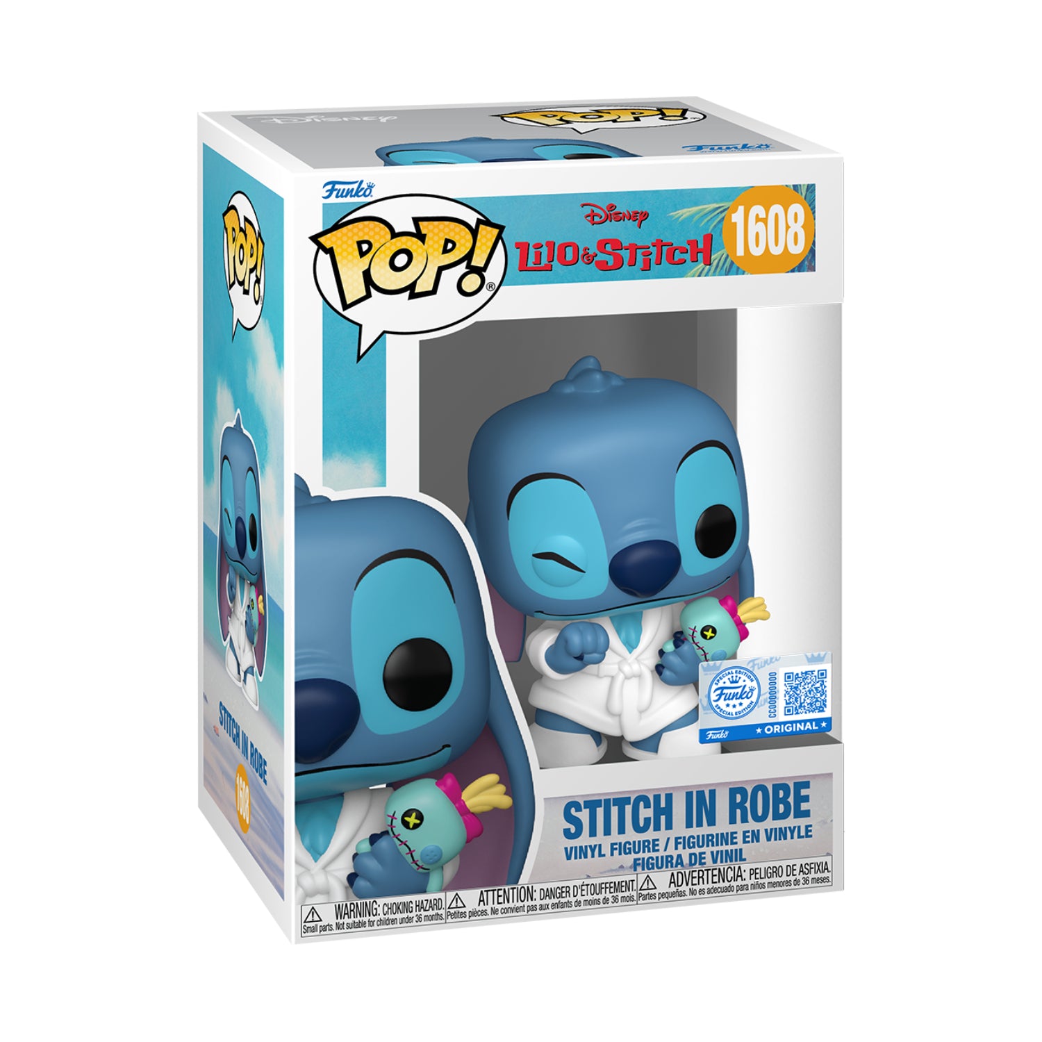 Funko Pop!: Disney Lilo & Stitch - Stitch In Robe(Special Edition)