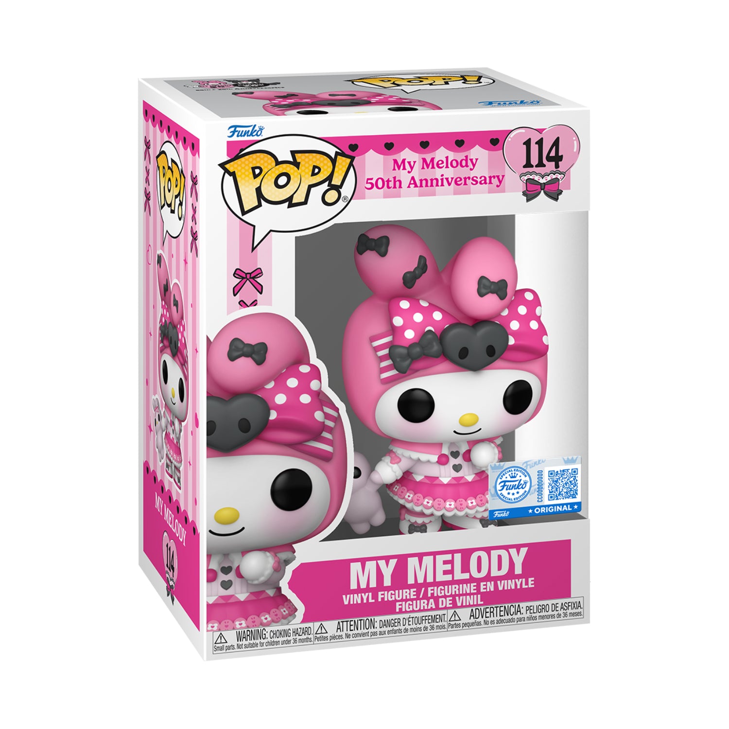 Funko Pop!: My Melody 20th Anniversary - My Melody With Pipi (Special Edition)