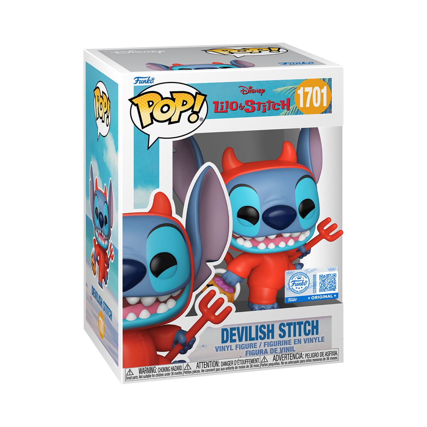 Funko Pop!: Lilo & Stitch - Devilish Stitch (Special Edition)