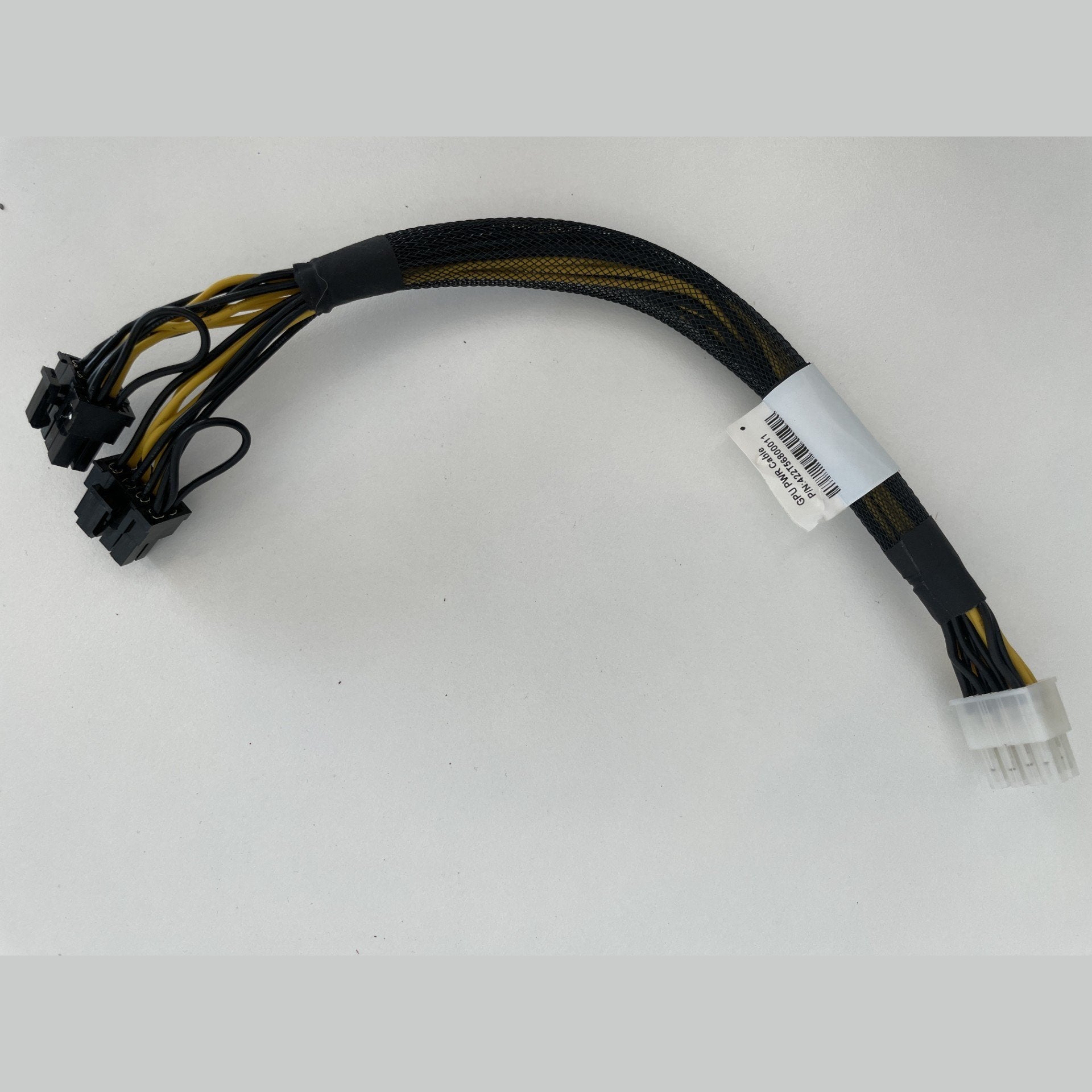 MITAC Dual 8-pin (2*3+2*1) PCI-E Power Cable, 250mm (used for graphic devices) | SKU FRU-CS0990