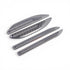 Universal Aluminium & Carbon Fibre LooK Door Guard Stickers (119x210mm) set of 4