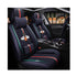 Luxury Italian Design Inspired Seat Cover & Steering Cover Set (Black)