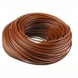 Stranded 4 Core BC Cable – Brown, 100m Roll | Flexible & Durable