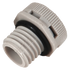 Flexkabel Vent plug, plastic, grey, M12 x 1.5mm