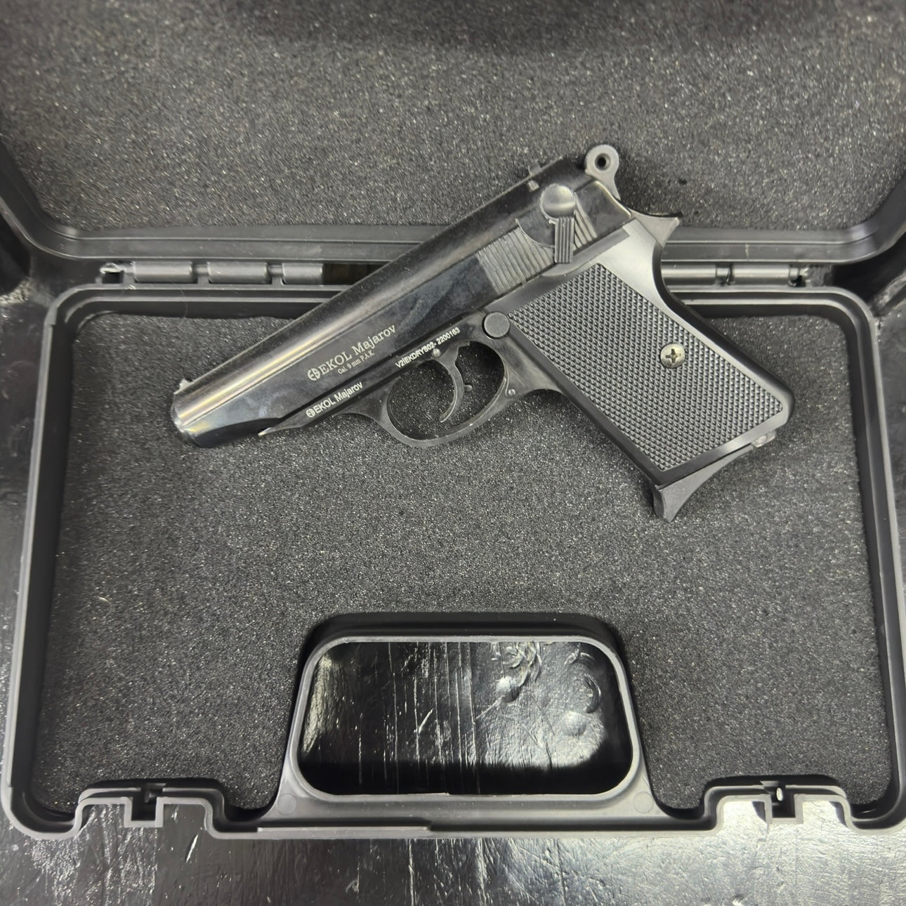 Ekol Majorov Black Blank/Pepper Gun (Semi Auto|7+1|9mm PAK)