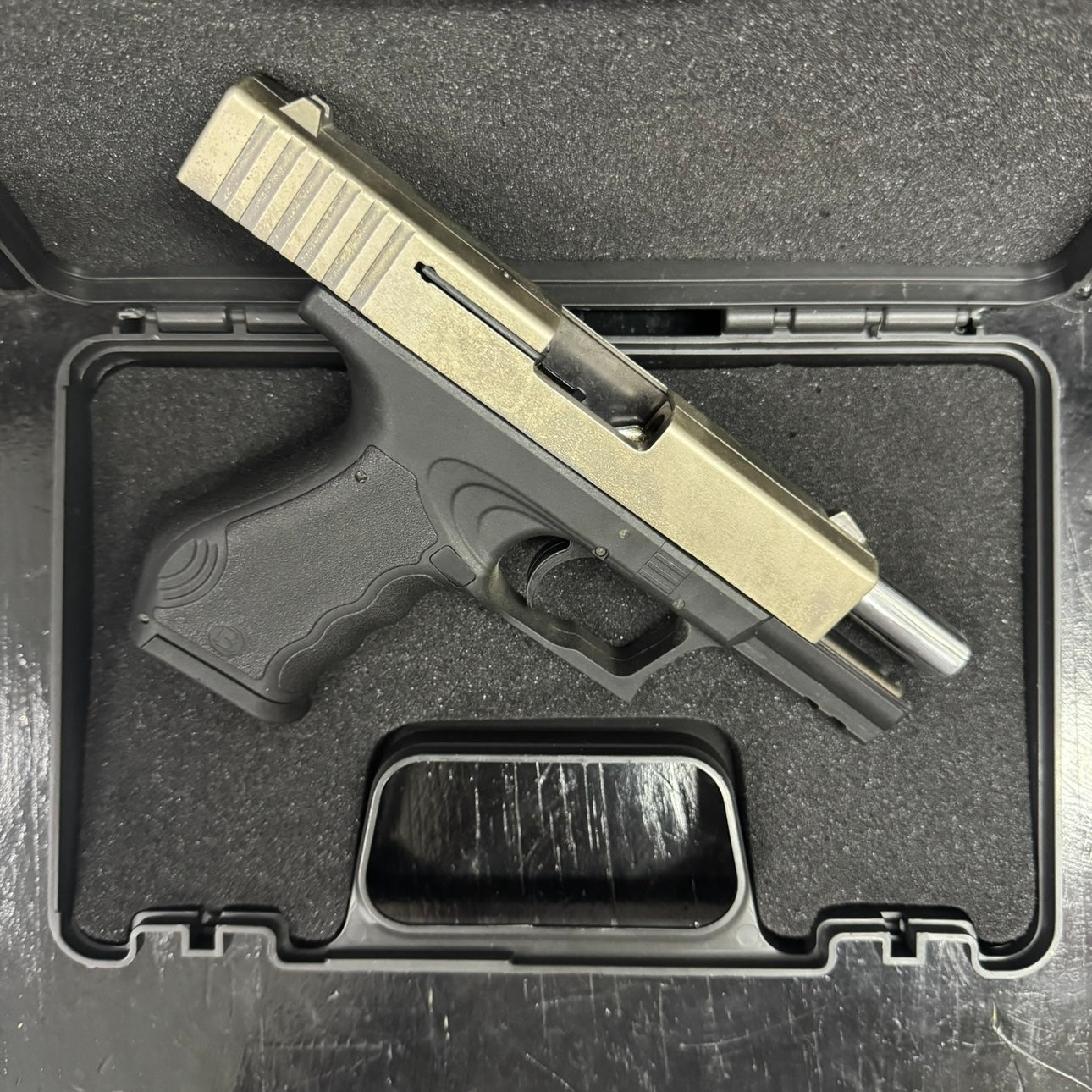 Blow TR17 Satina Blank/Pepper Gun (Semi Auto|17+1|9mm PAK)