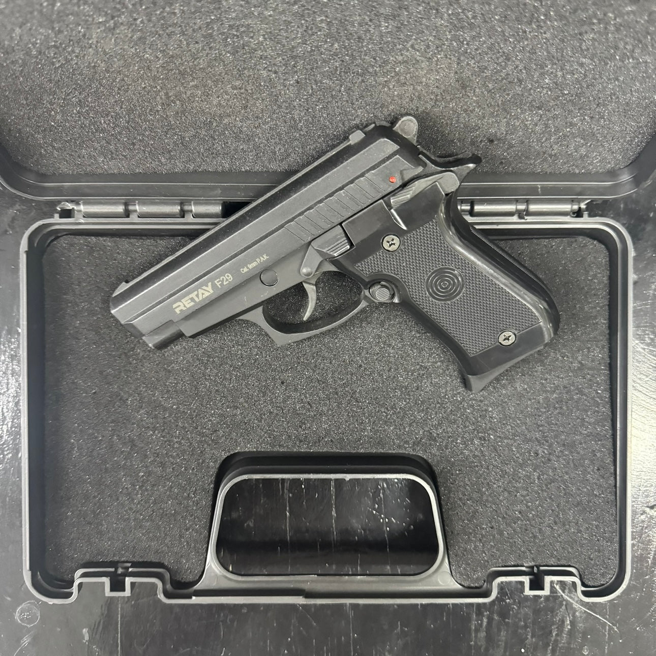 Retay 84 FS Black Blank/Pepper Gun (Semi Auto|7+1|9mm PAK) - GSA