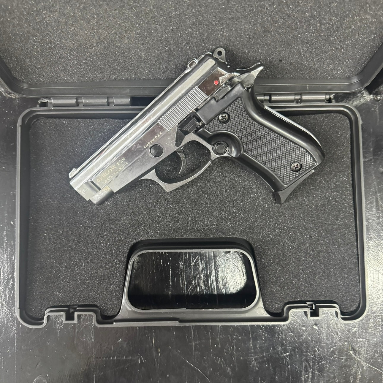 Blow P29 Shiny Blank/Pepper Gun (Semi Auto|7+1|9mm PAK)