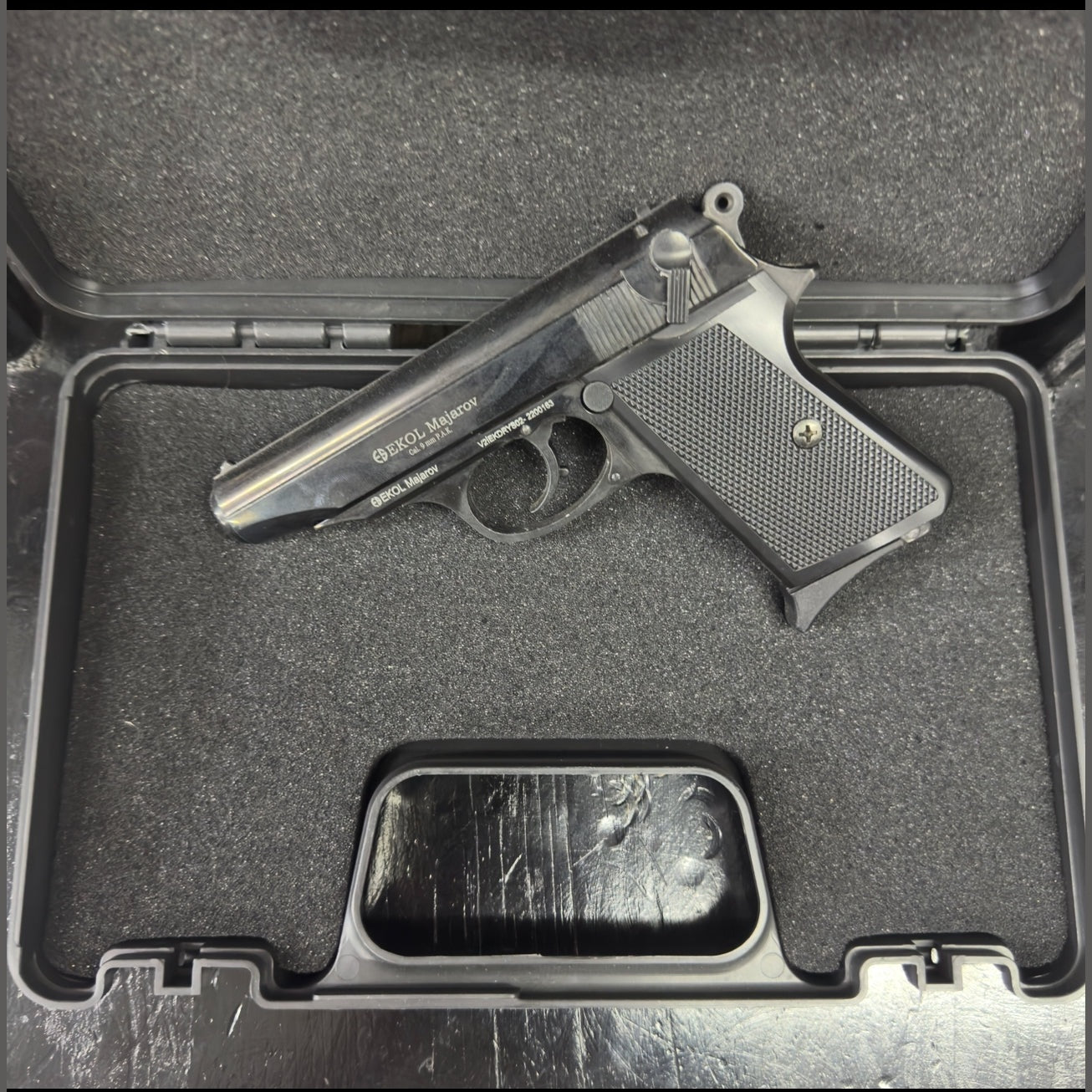 Ekol Majorov Black Blank/Pepper Gun (Semi Auto|7+1|9mm PAK)