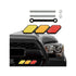 TRD Tri Colour Grille Badge (Yellow/Orange/Red)