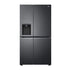 LG 611L Side x Side Fridge with Water Ice Dispenser Black – GCL257SQSL