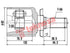 Inner CV Joint Opel Mokka 1.4 Ecotec 2012- Mokka X 2016- GM8030