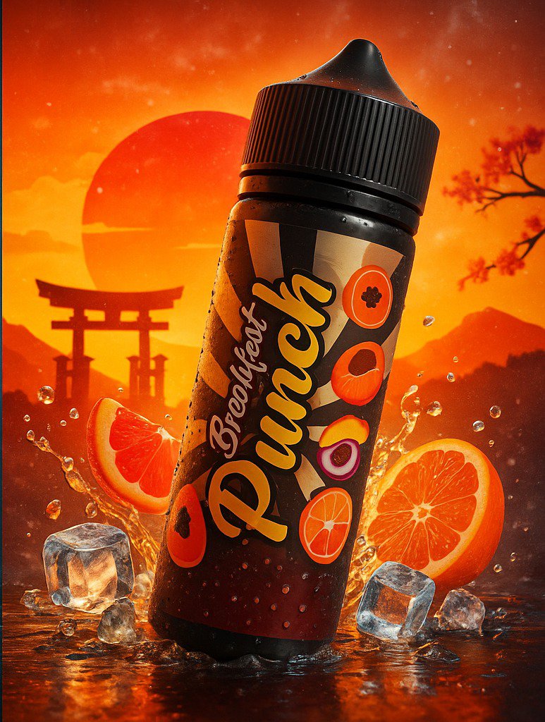GUNMANSA Breakfast Punch 30 Ml Flavorshot 
                                                                                                    30 Ml Just Juicy Eliquid
