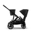 Gazelle S2 Double Stroller - (Black Frame)