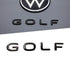 Golf Black Lettering Badge - Golf 8 Style