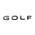 Golf Black Lettering Badge - Golf 8 Style