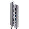 Winx CONNECT Ultra 14-in-1 Type-C Hub Silver