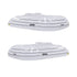 Airplex Clear Headlight Shields for Honda Luxline 1992-1995