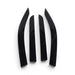 GripForge Gloss Black Windshields for Toyota Hilux Revo 2015 (front and rear)