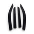 GripForge Gloss Black Windshields for Toyota Hilux Revo 2015 (front and rear)