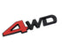4 Wheel Drive Sticker Badge