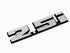 2.5i Lettering for Bootlid – 11×2.5cm
