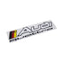 Audi Quattro German Stripe Design Vinyl Sticker (25x3cm)