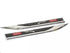 VW GTi Fender Badges – Black & Chrome (14×1.5cm)