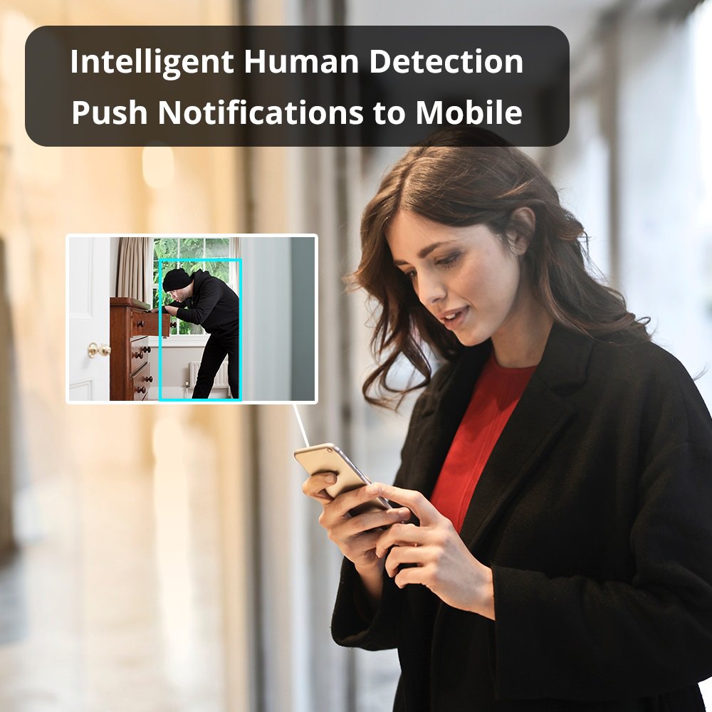 HuntVision E3-W 3MP Indoor WiFi PT Camera | SKU HV-E3W