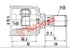 Inner CV Joint Kia Picanto 1.1 G4Hg Picanto 2 1.0 G3La Piacnto 2 1.2 Hy4011