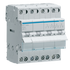 Hager Centre off changeover switch, on - off - on, 4-pole, 40A