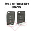 Hard Shell Key Case Cover With Keyring - VW WRC Style