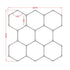 Hexglo 8 Piece RGB Hexagon Modular LED Lighting Kit