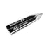 Hyundai Side Fender Badges - (Black & Chrome)