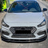 Hyundai i30 N-Series (20-On) 3-Piece Gloss Black Front Spoiler